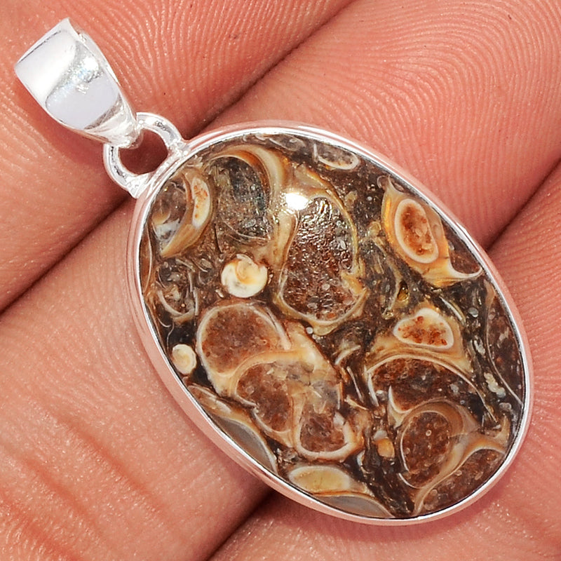 1.5" Turtella Jasper Pendants - TTJP616