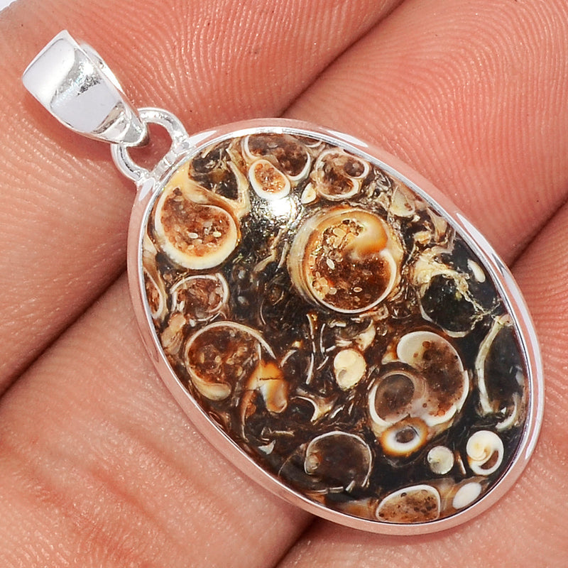 1.5" Turtella Jasper Pendants - TTJP619