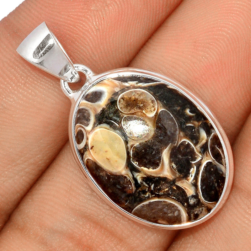1.3" Turtella Jasper Pendants - TTJP669