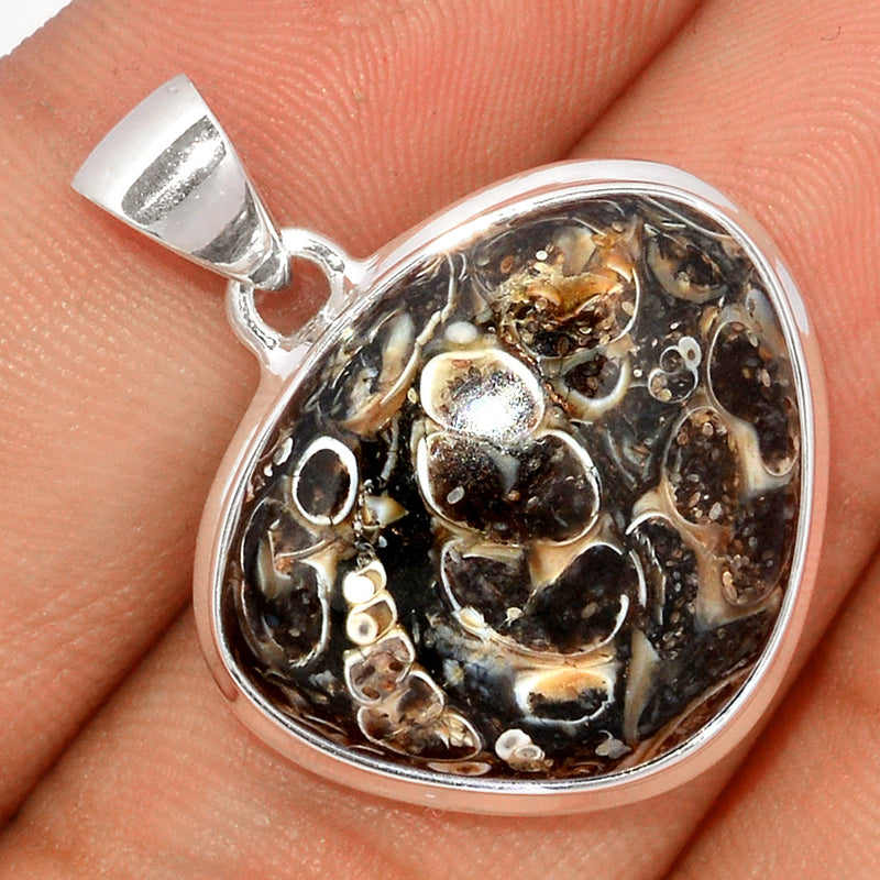 1.2" Turtella Jasper Pendants - TTJP674
