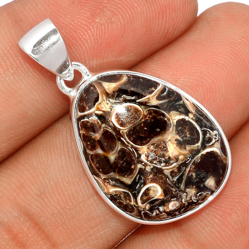 1.3" Turtella Jasper Pendants - TTJP684