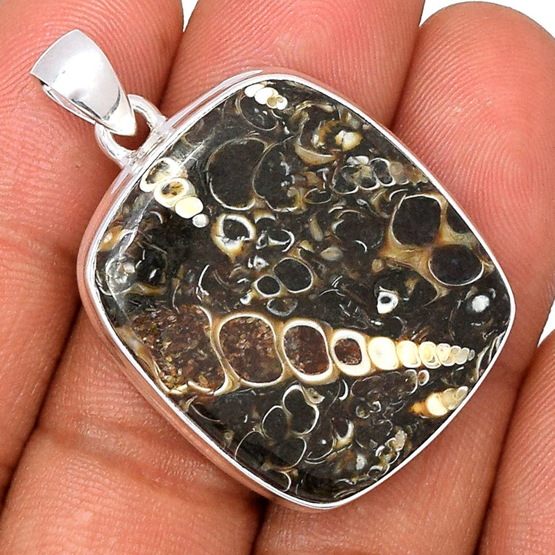 1.5" Turtell Jasper Pendants - TTJP687