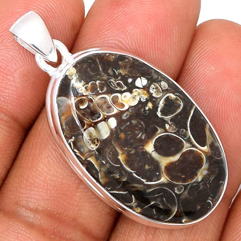 1.6" Turtell Jasper Pendants - TTJP690