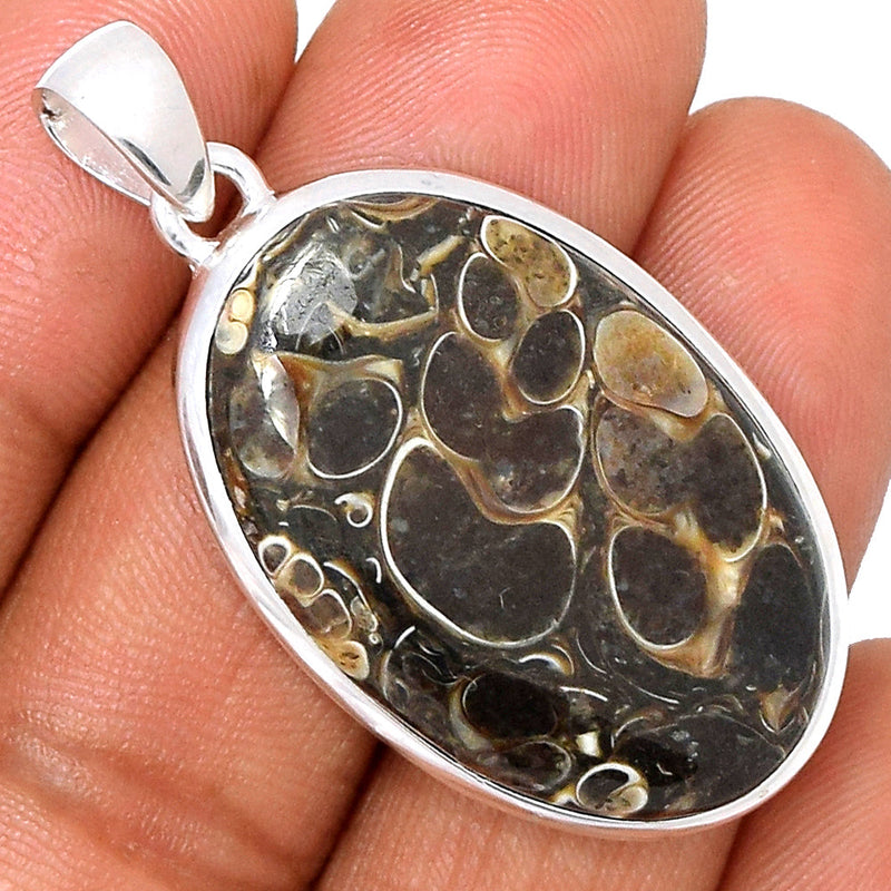 1.6" Turtell Jasper Pendants - TTJP692