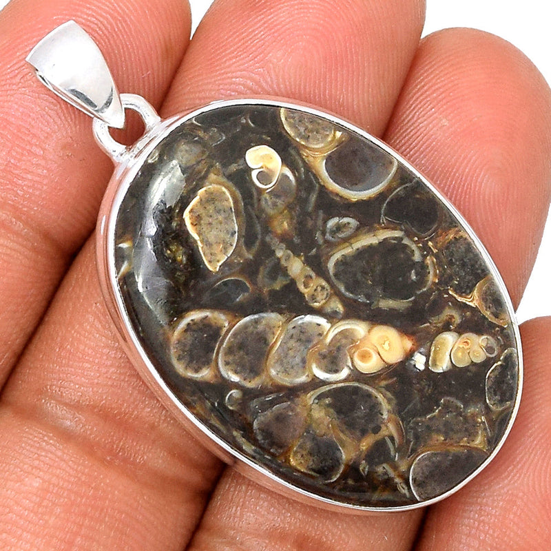 1.7" Turtell Jasper Pendants - TTJP698