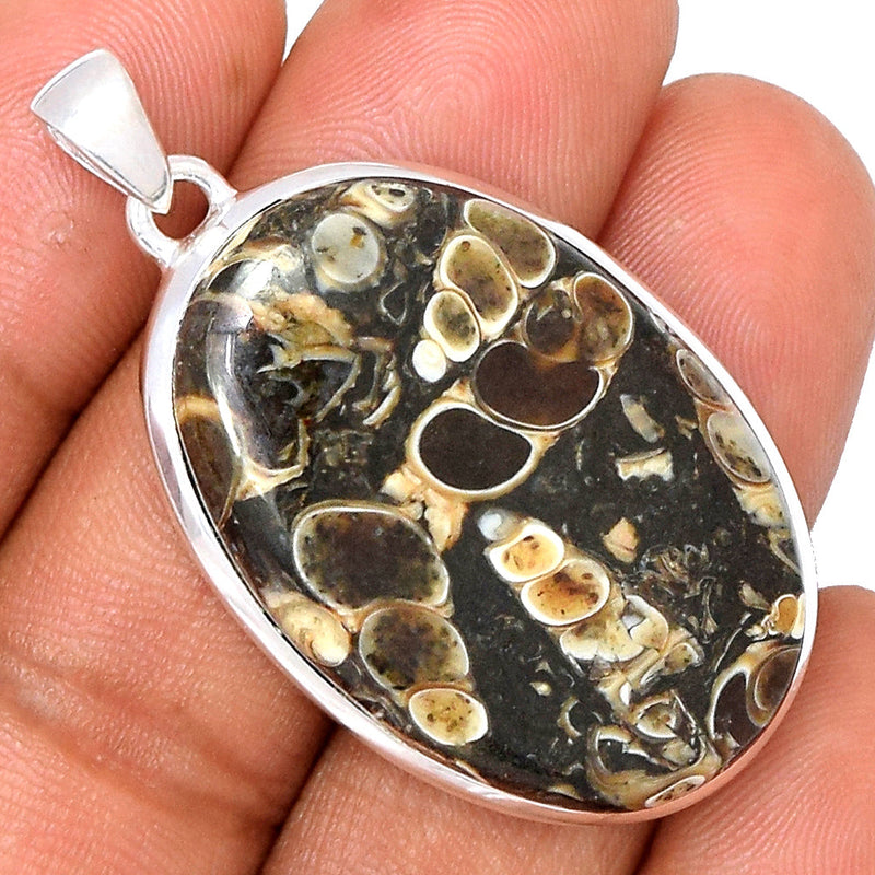 1.7" Turtell Jasper Pendants - TTJP700