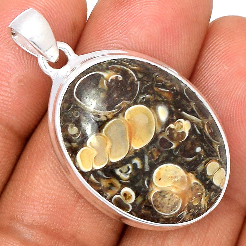 1.5" Turtell Jasper Pendants - TTJP703