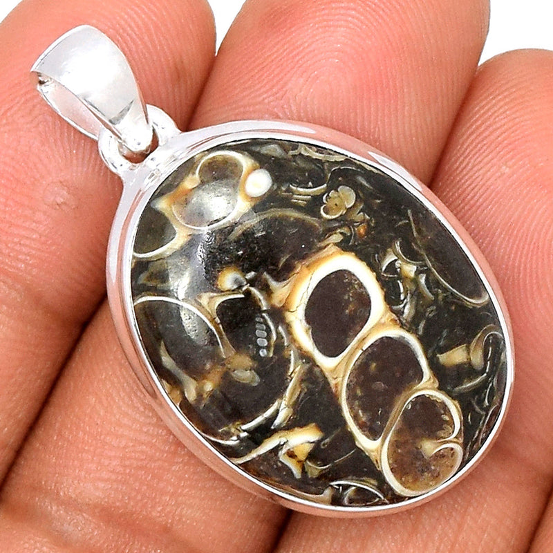 1.5" Turtell Jasper Pendants - TTJP716