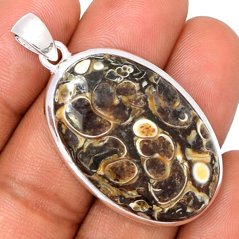 1.7" Turtell Jasper Pendants - TTJP727