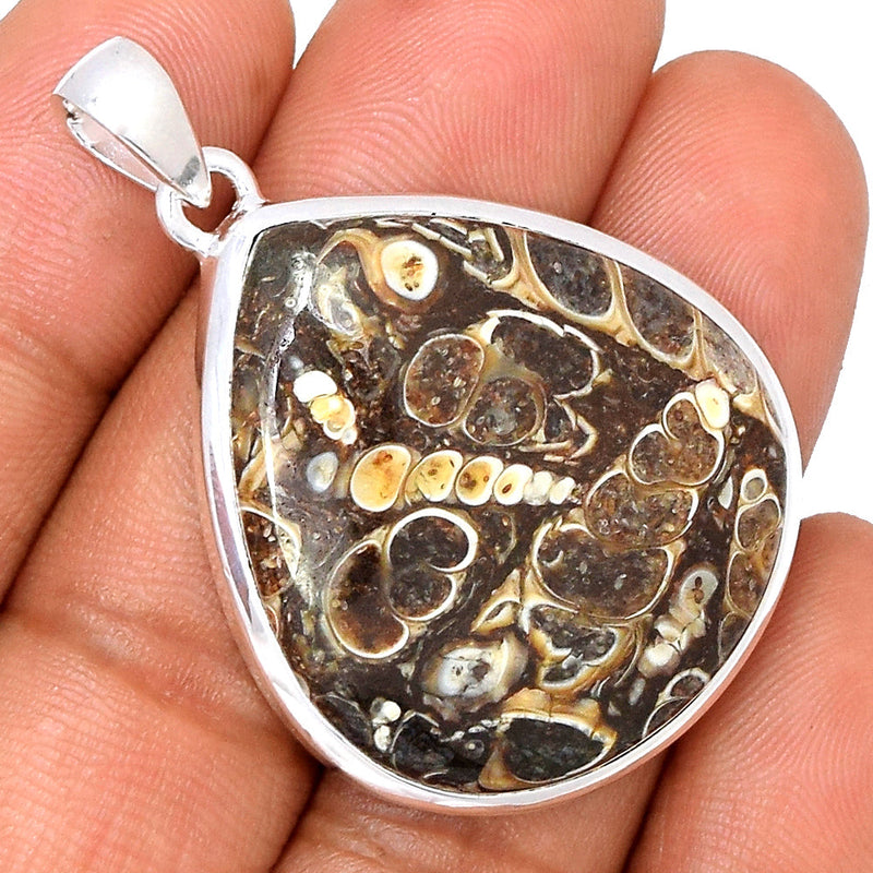 1.7" Turtell Jasper Pendants - TTJP730