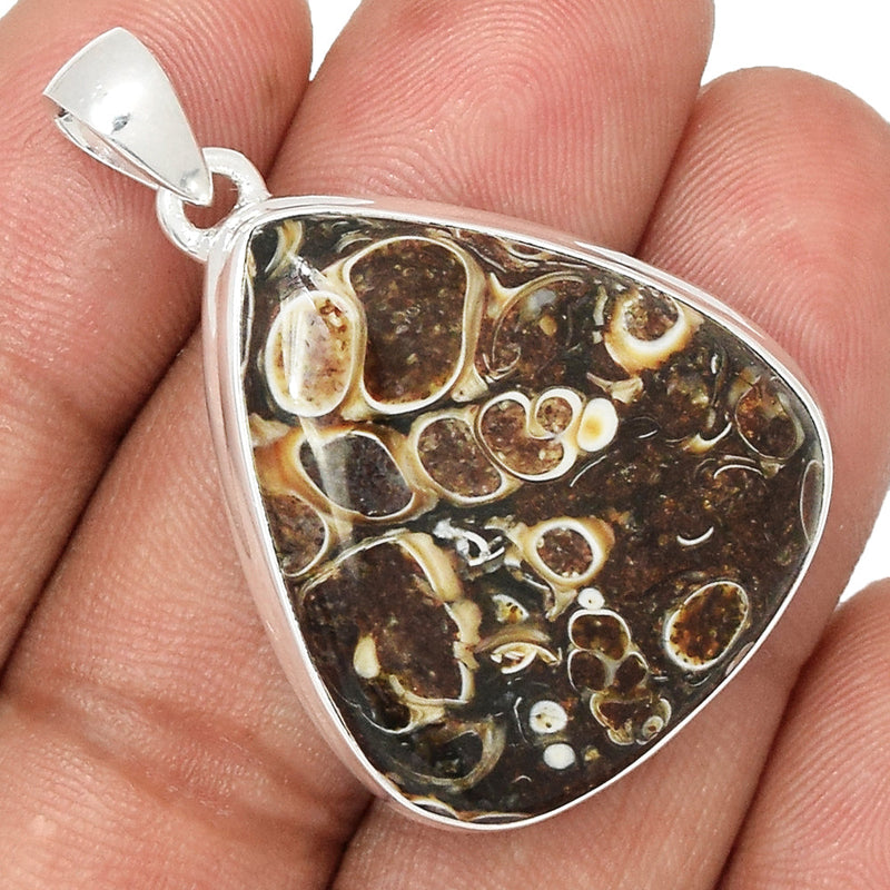 1.6" Turtell Jasper Pendants - TTJP736
