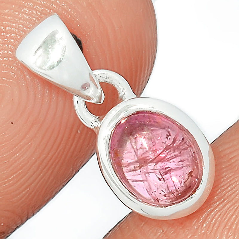 0.6" Tourmaline Cabochon Pendants - TUCP218