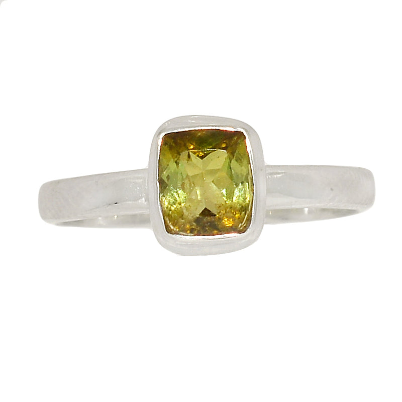 Tourmaline Faceted Ring - TUFR193
