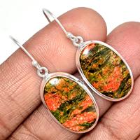 Unakite Earring-UNKE251