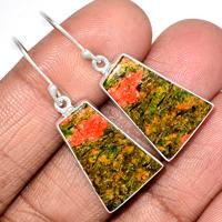 Unakite Earring-UNKE254