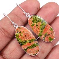 Unakite Earring-UNKE268