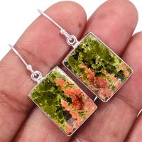 Unakite Earring-UNKE273