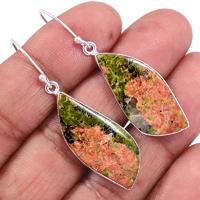 Unakite Earring-UNKE275
