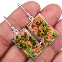 Unakite Earring-UNKE283