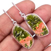 Unakite Earring-UNKE304