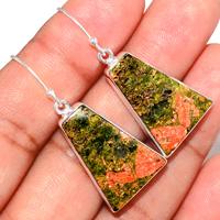 Unakite Earring-UNKE311