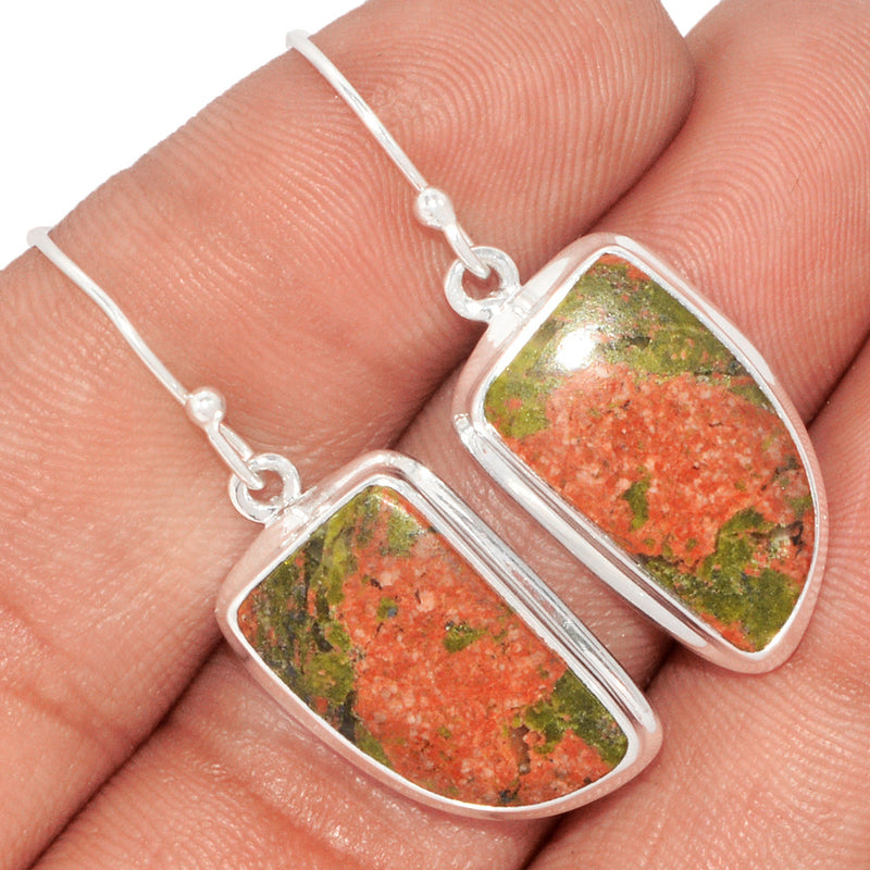 1.5" Unakite Earrings - UNKE469