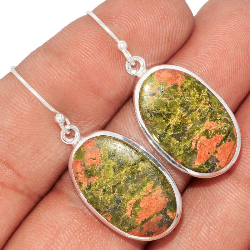 1.5" Unakite Earrings - UNKE472