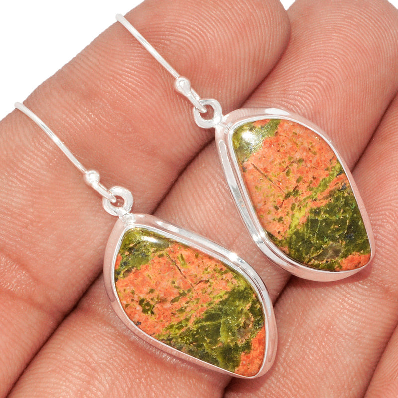 1.6" Unakite Earrings - UNKE482