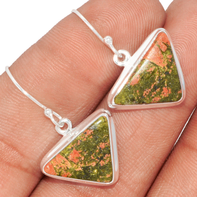 1.2" Unakite Earrings - UNKE494