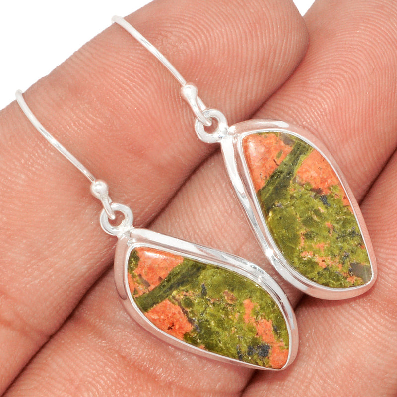 1.5" Unakite Earrings - UNKE498