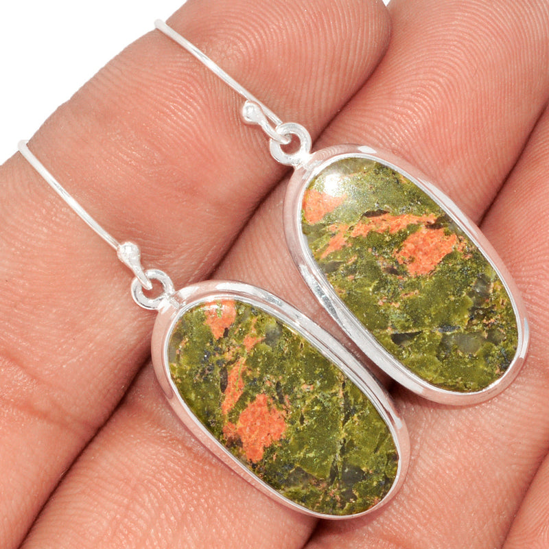 1.6" Unakite Earrings - UNKE504