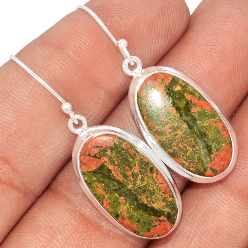 1.5" Unakite Earrings - UNKE508