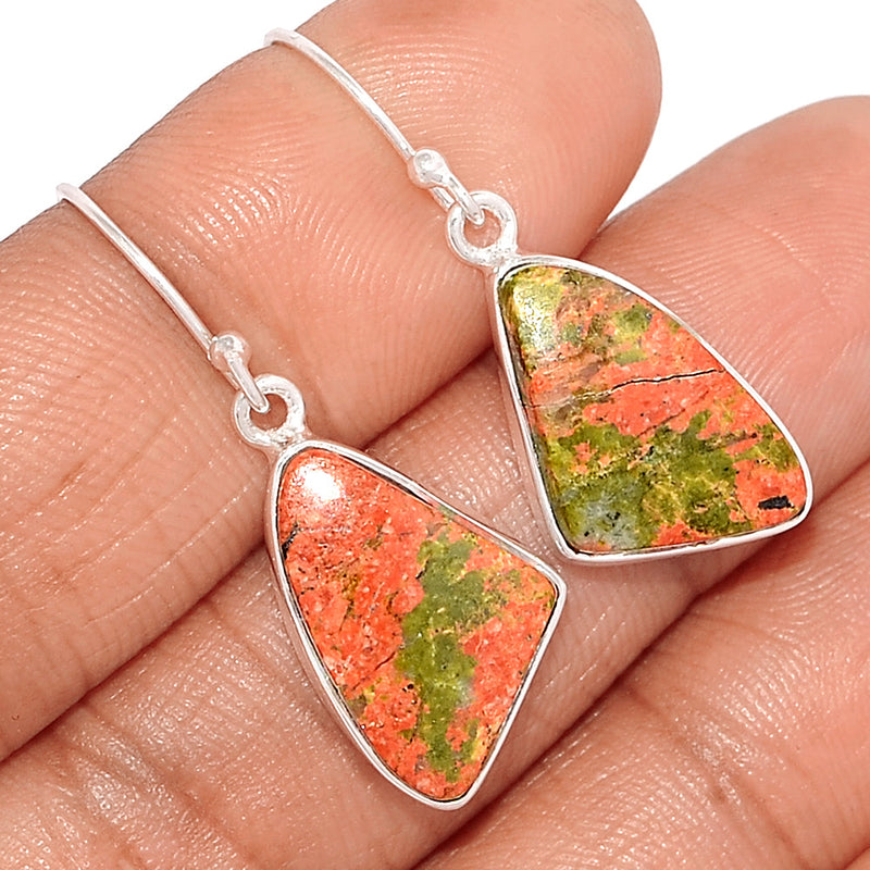 1.5" Unakite Earrings - UNKE698