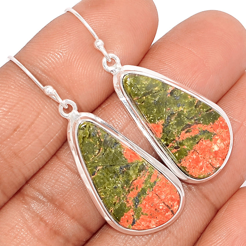 1.8" Unakite Earrings - UNKE708