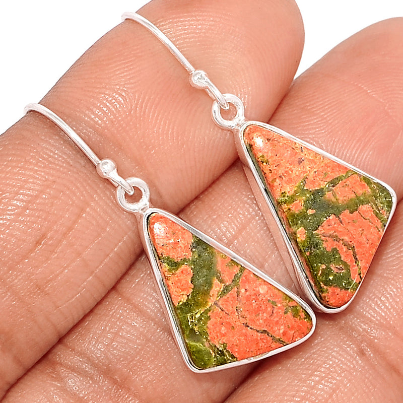 1.5" Unakite Earrings - UNKE716