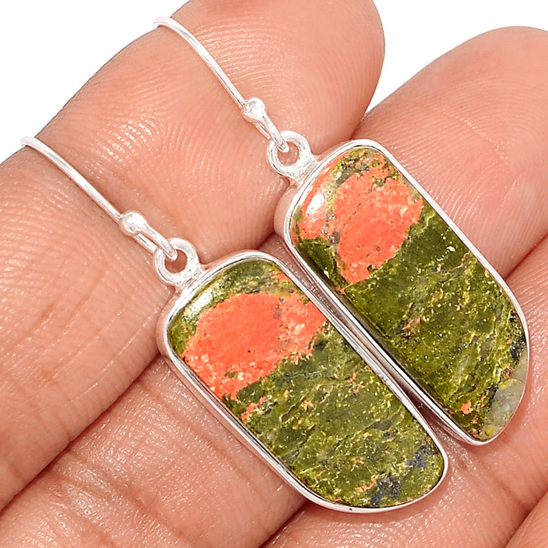 1.7" Unakite Earrings - UNKE721