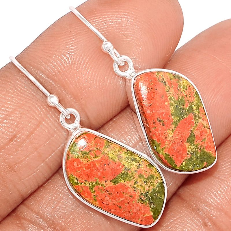 1.5" Unakite Earrings - UNKE727