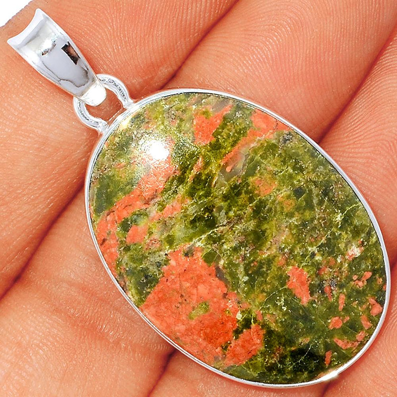1.8" Unakite Pendants - UNKP334