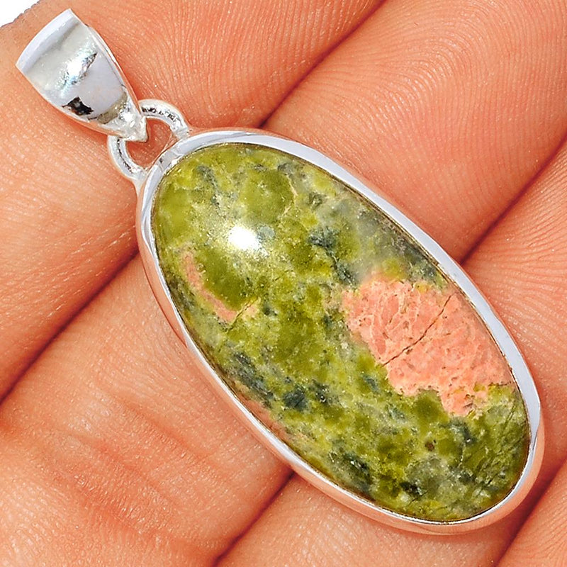 1.6" Unakite Pendants - UNKP340