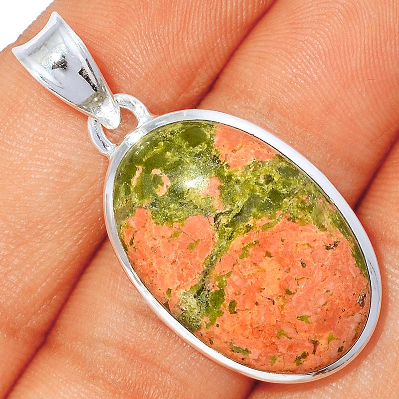 1.5" Unakite Pendants - UNKP361