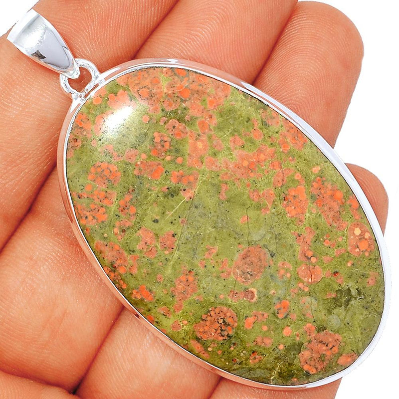 2.6" Unakite Pendants - UNKP377