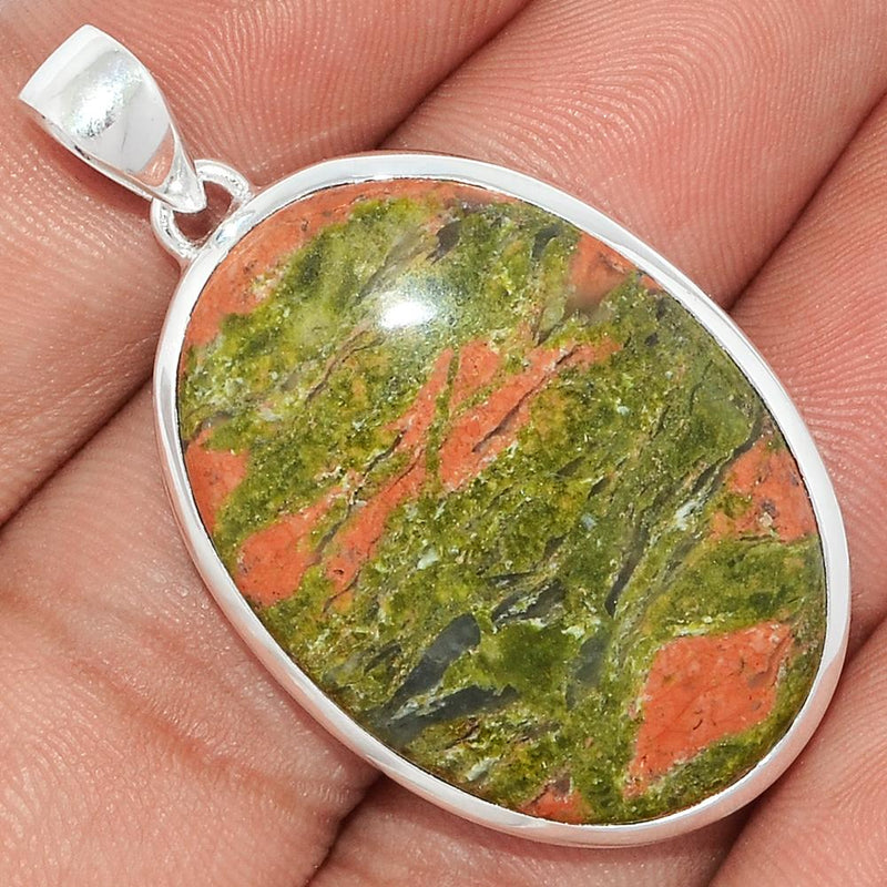 1.7" Unakite Pendants - UNKP395