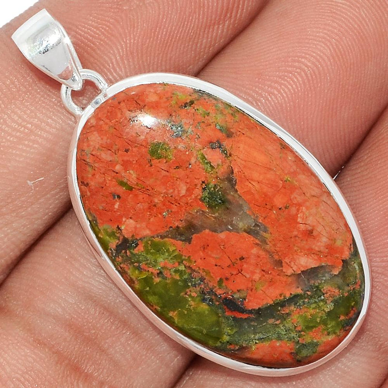 1.7" Unakite Pendants - UNKP396