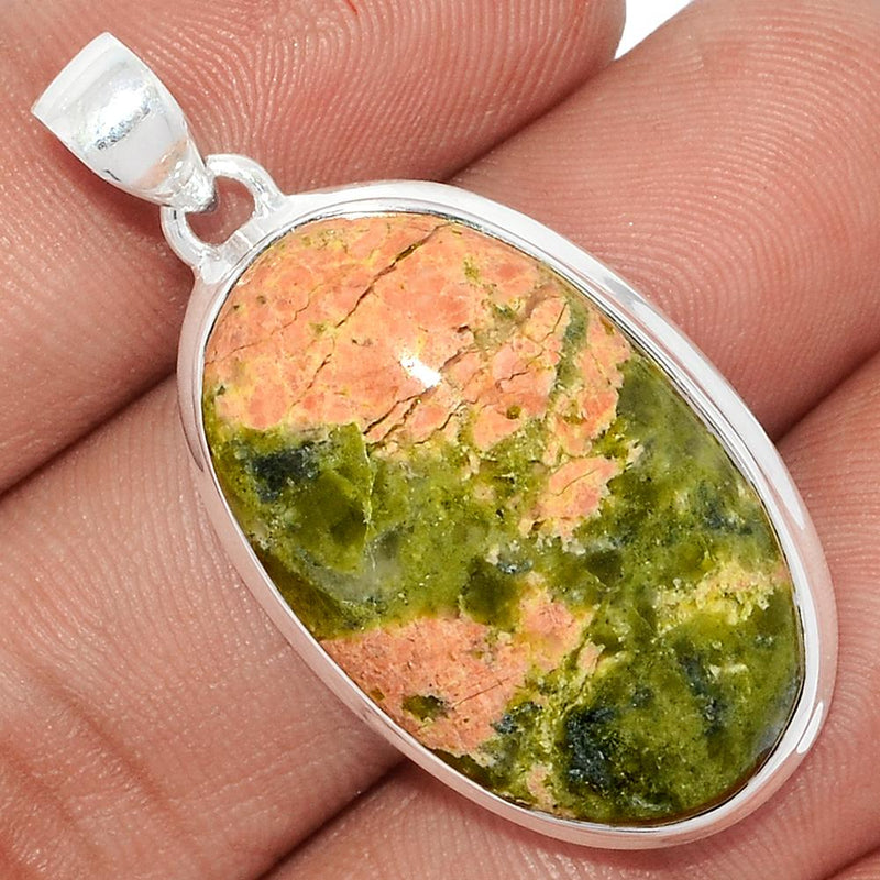 1.6" Unakite Pendants - UNKP398