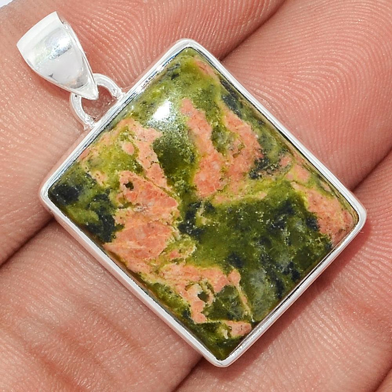 1.2" Unakite Pendants - UNKP402