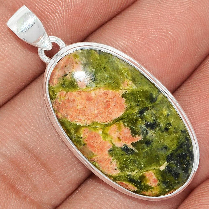 1.6" Unakite Pendants - UNKP418