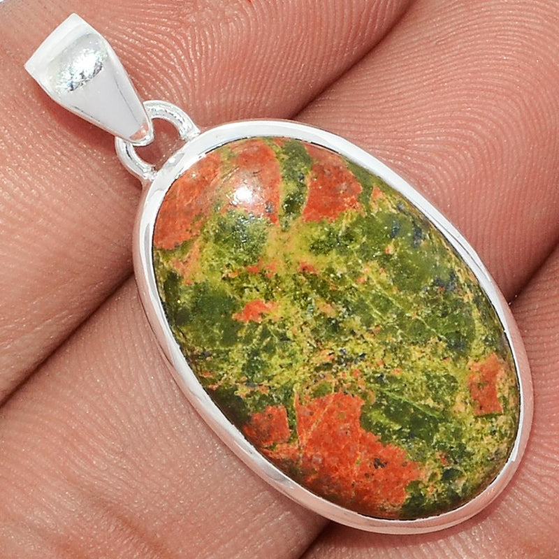 1.5" Unakite Pendants - UNKP421