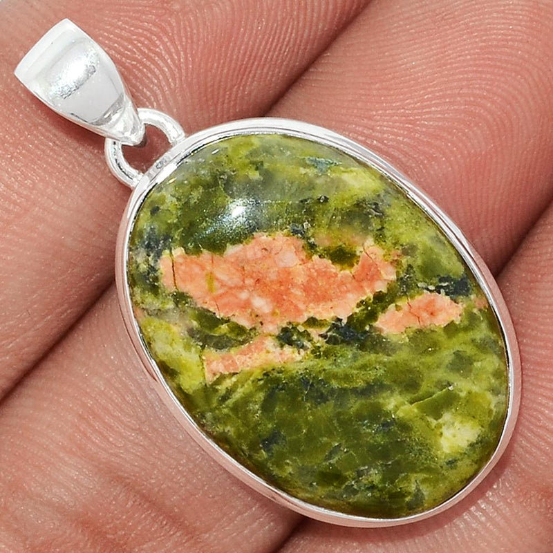 1.5" Unakite Pendants - UNKP427