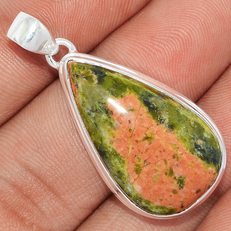 1.5" Unakite Pendants - UNKP435