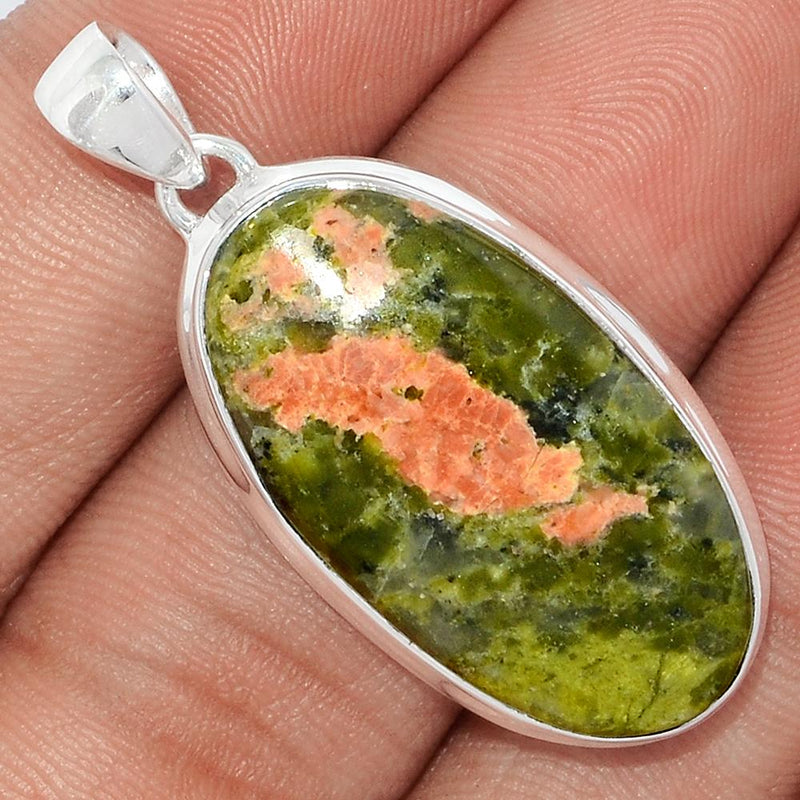 1.6" Unakite Pendants - UNKP449